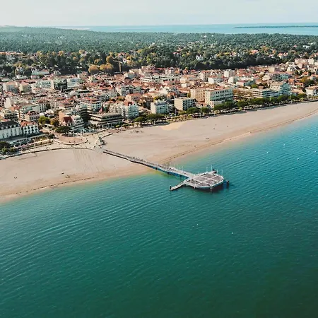 Moderne Avec Terrasse Vue Et Parking A - Fr-1-474-205 Lägenhet Arcachon